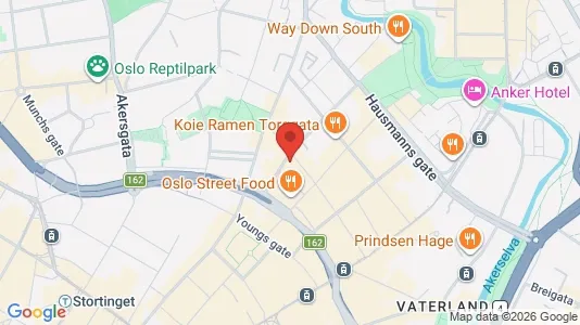 Rooms for rent i Oslo St. Hanshaugen - kort over placeringen