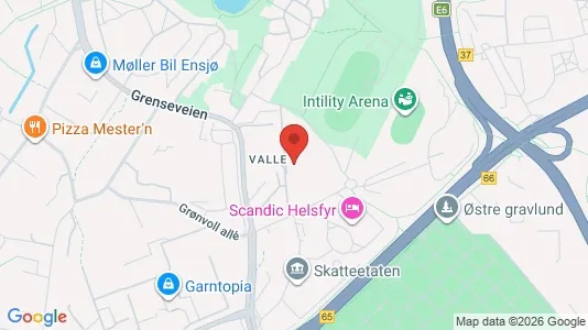 Apartments for rent i Oslo Gamle Oslo - kort over placeringen