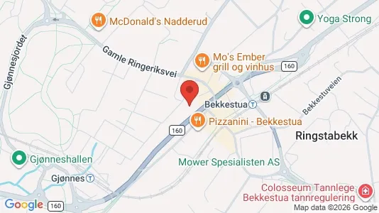 Apartments for rent i Bærum - kort over placeringen