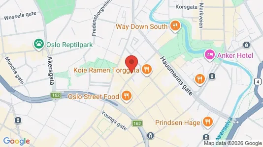 Rooms for rent i Oslo St. Hanshaugen - kort over placeringen