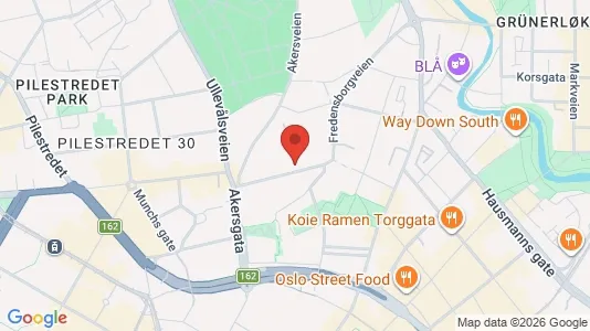 Rooms for rent i Oslo St. Hanshaugen - kort over placeringen