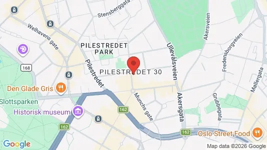 Rooms for rent i Oslo St. Hanshaugen - kort over placeringen