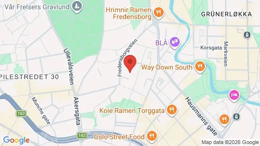 Apartments for rent i Oslo St. Hanshaugen - kort over placeringen