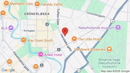 Apartments for rent i Oslo Gamle Oslo - kort over placeringen