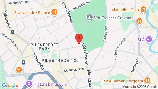 Apartments for rent i Oslo St. Hanshaugen - kort over placeringen