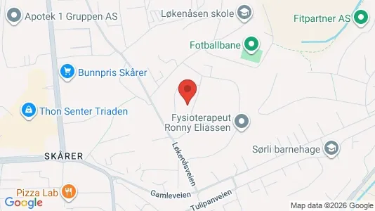 Apartments for rent i Lørenskog - kort over placeringen