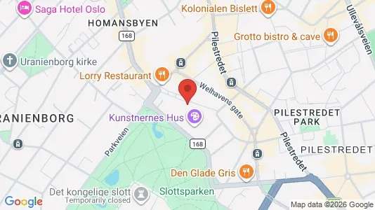 Rooms for rent i Oslo St. Hanshaugen - kort over placeringen
