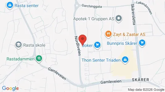 Apartments for rent i Lørenskog - kort over placeringen