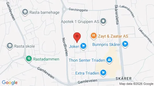 Apartments for rent i Lørenskog - kort over placeringen