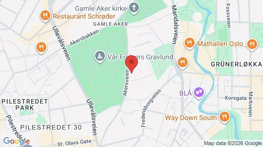 Apartments for rent i Oslo St. Hanshaugen - kort over placeringen