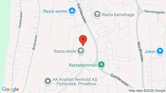 Rooms for rent i Lørenskog - kort over placeringen