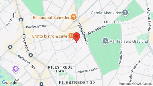 Apartments for rent i Oslo St. Hanshaugen - kort over placeringen