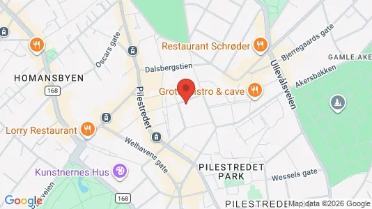 Apartments for rent i Oslo St. Hanshaugen - kort over placeringen