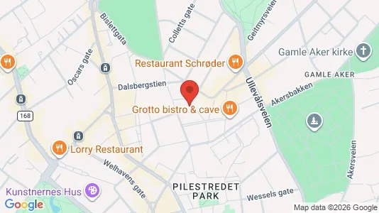 Apartments for rent i Oslo St. Hanshaugen - kort over placeringen