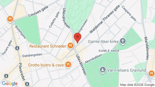 Rooms for rent i Oslo St. Hanshaugen - kort over placeringen