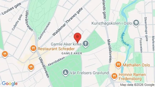 Apartments for rent i Oslo St. Hanshaugen - kort over placeringen
