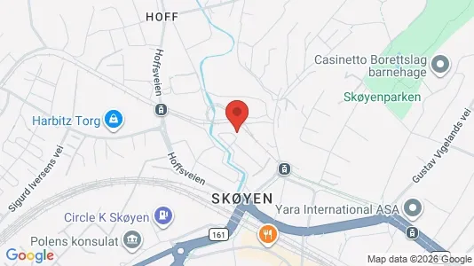 Apartments for rent i Oslo Ullern - kort over placeringen