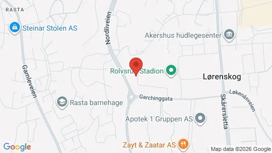 Apartments for rent i Lørenskog - kort over placeringen