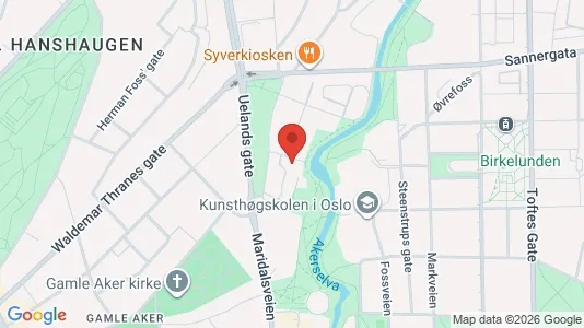 Apartments for rent i Oslo Grünerløkka - kort over placeringen