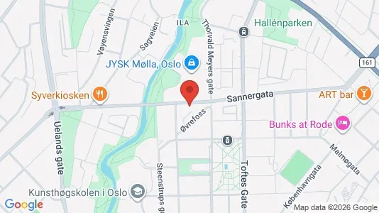 Apartments for rent i Oslo Grünerløkka - kort over placeringen