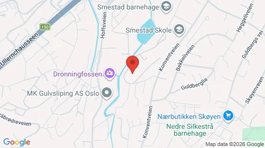 Apartments for rent i Oslo Ullern - kort over placeringen