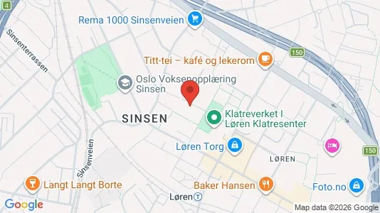 Apartments for rent i Oslo Grünerløkka - kort over placeringen