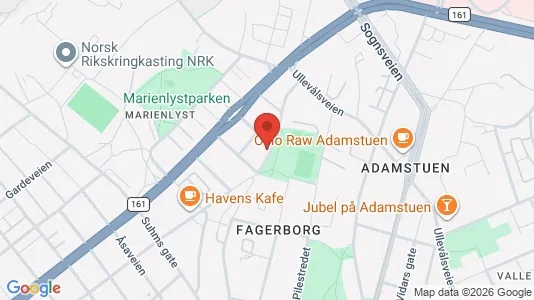 Apartments for rent i Oslo St. Hanshaugen - kort over placeringen