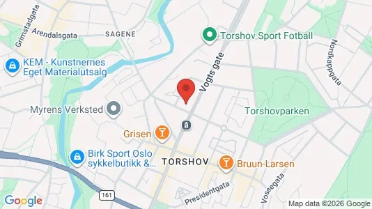 Apartments for rent i Oslo Sagene - kort over placeringen