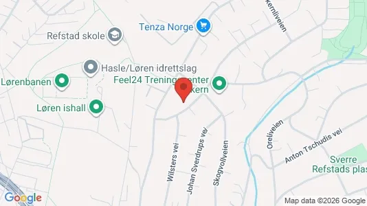Apartments for rent i Oslo Bjerke - kort over placeringen