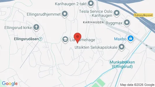 Apartments for rent i Oslo Alna - kort over placeringen