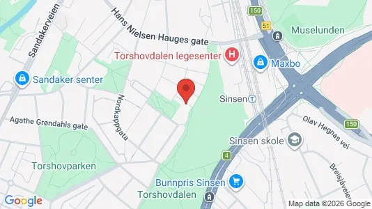 Apartments for rent i Oslo Sagene - kort over placeringen