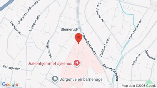 Apartments for rent i Oslo Vestre Aker - kort over placeringen