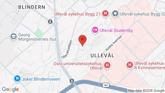 Apartments for rent i Oslo St. Hanshaugen - kort over placeringen