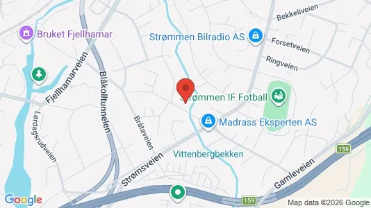 Apartments for rent i Lørenskog - kort over placeringen