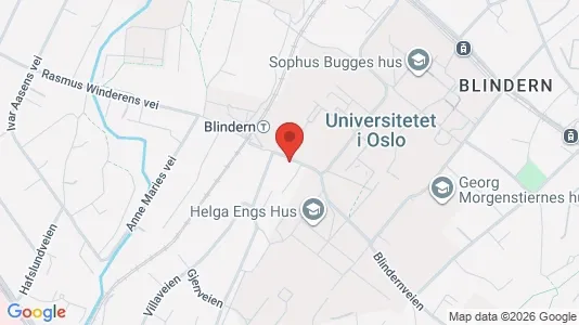 Apartments for rent i Oslo Vestre Aker - kort over placeringen