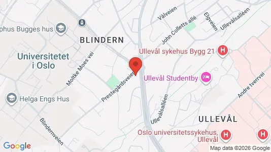 Apartments for rent i Oslo Nordre Aker - kort over placeringen