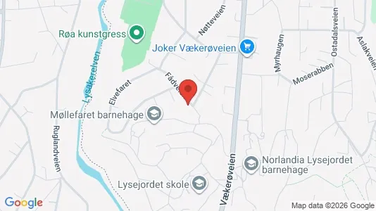 Apartments for rent i Oslo Vestre Aker - kort over placeringen