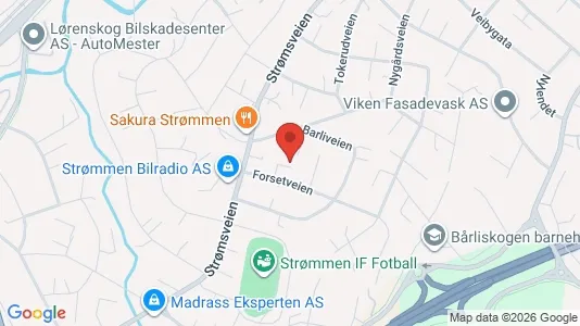 Rooms for rent i Skedsmo - kort over placeringen