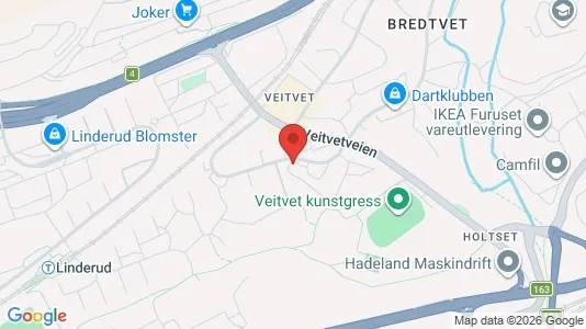 Rooms for rent i Oslo Bjerke - kort over placeringen