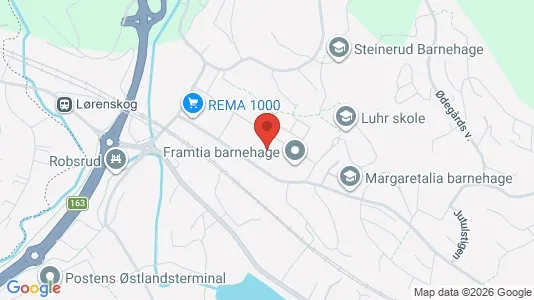 Apartments for rent i Lørenskog - kort over placeringen