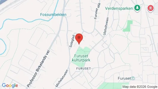 Rooms for rent i Oslo Alna - kort over placeringen