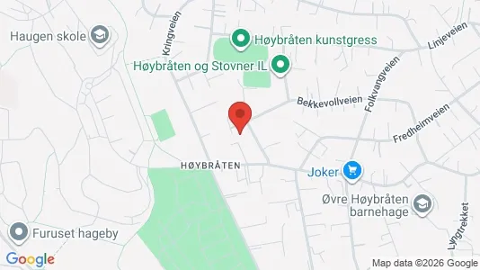 Apartments for rent i Oslo Stovner - kort over placeringen