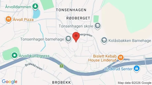 Apartments for rent i Oslo Bjerke - kort over placeringen