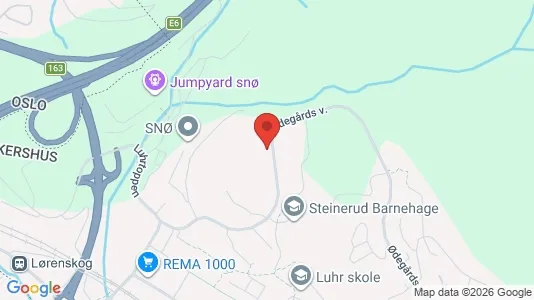 Apartments for rent i Lørenskog - kort over placeringen