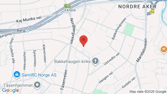 Apartments for rent i Oslo Nordre Aker - kort over placeringen