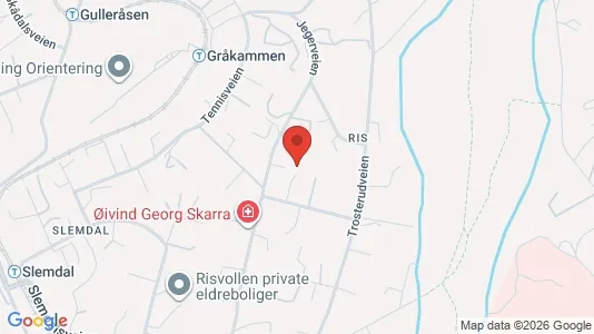 Apartments for rent i Oslo Vestre Aker - kort over placeringen
