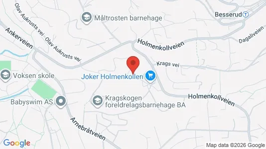 Rooms for rent i Oslo Vestre Aker - kort over placeringen