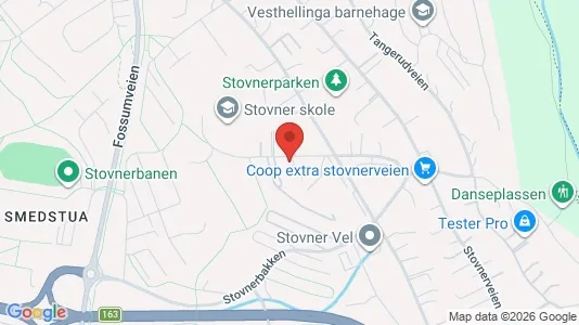 Apartments for rent i Oslo Stovner - kort over placeringen