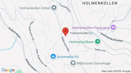 Apartments for rent i Oslo Vestre Aker - kort over placeringen
