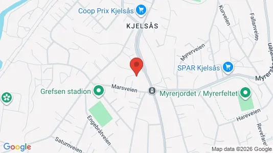 Apartments for rent i Oslo Nordre Aker - kort over placeringen